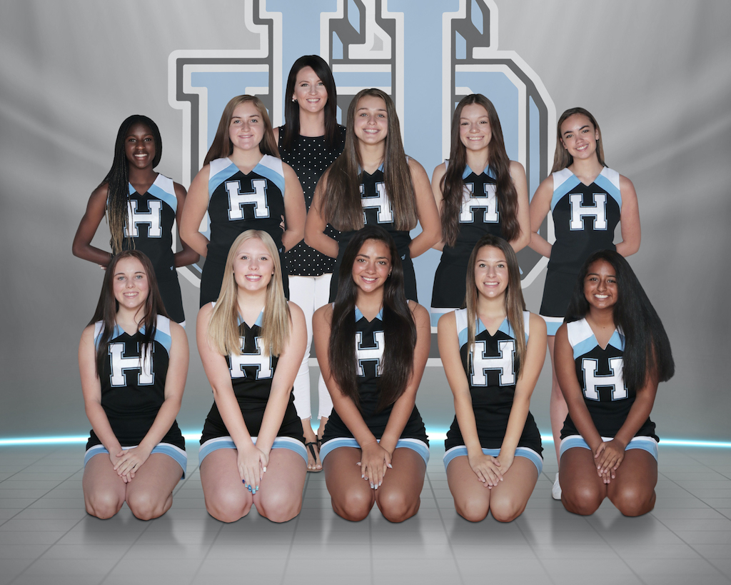 Darby JV cheer