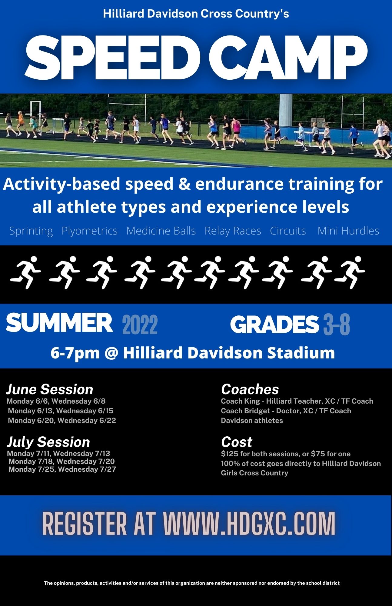 Summer Camp Opportunities Davidson HS & Weaver MS Davidson & Weaver