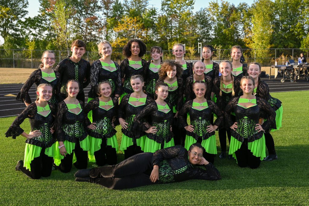 Color guard section