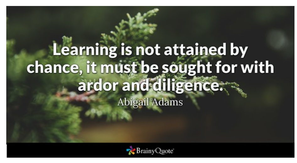 learning quote