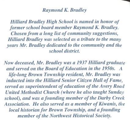  How did Bradley get its name? Read this excerpt from our opening ceremony program that explains who the school is named after.