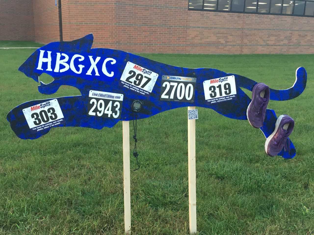 Complete with its own shoes and stopwatch, the Girls XC jag is ready to run.