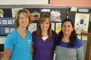 Pollard Team: Mrs. Hehemann, Mrs. Pollard, and Mrs. Sharma