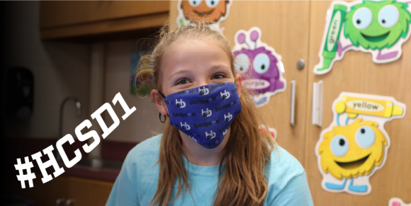 student in mask