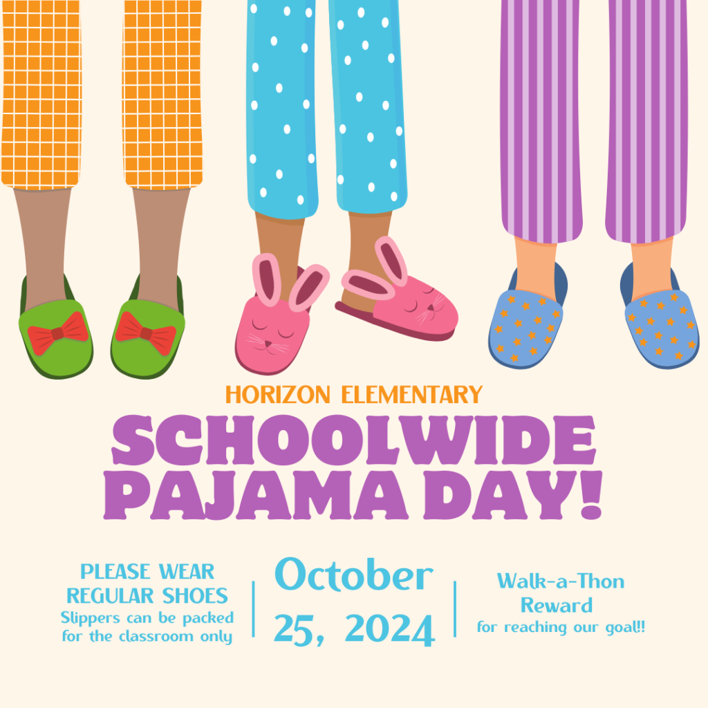 Hilliard Horizon Elementary School Schoolwide PJ Day!