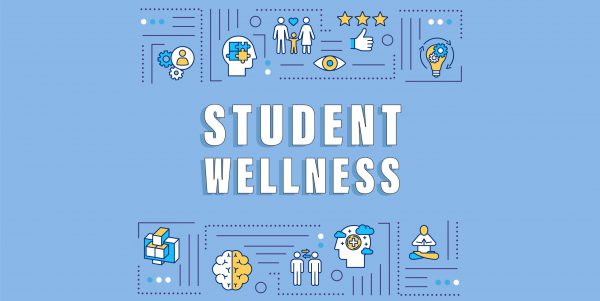 Student Wellness image for recourses over winter break.