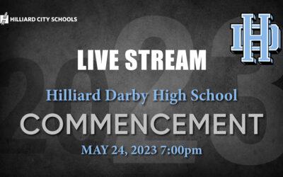 Live Stream Darby’s 2023 Commencement