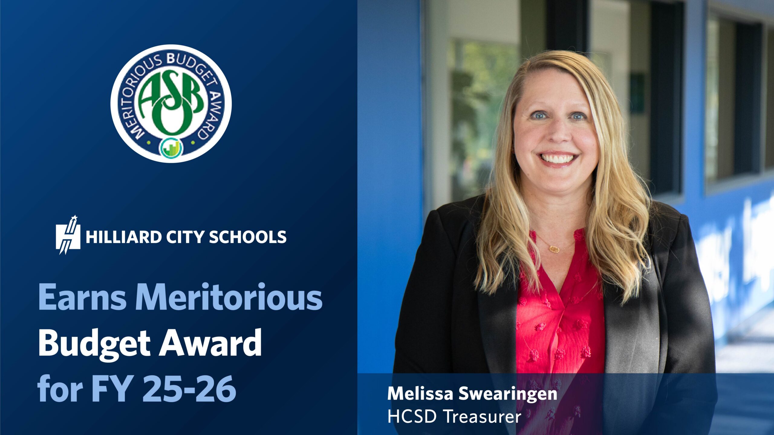 HCSD Earns Meritorious Budget Award for Fiscal Year 2025-2026