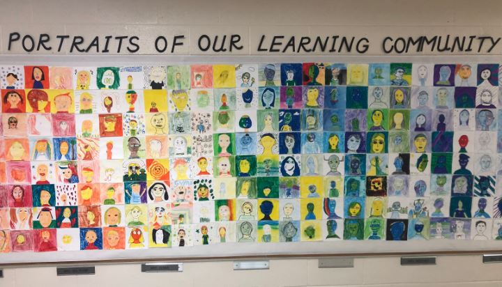 students' drawings of their images.