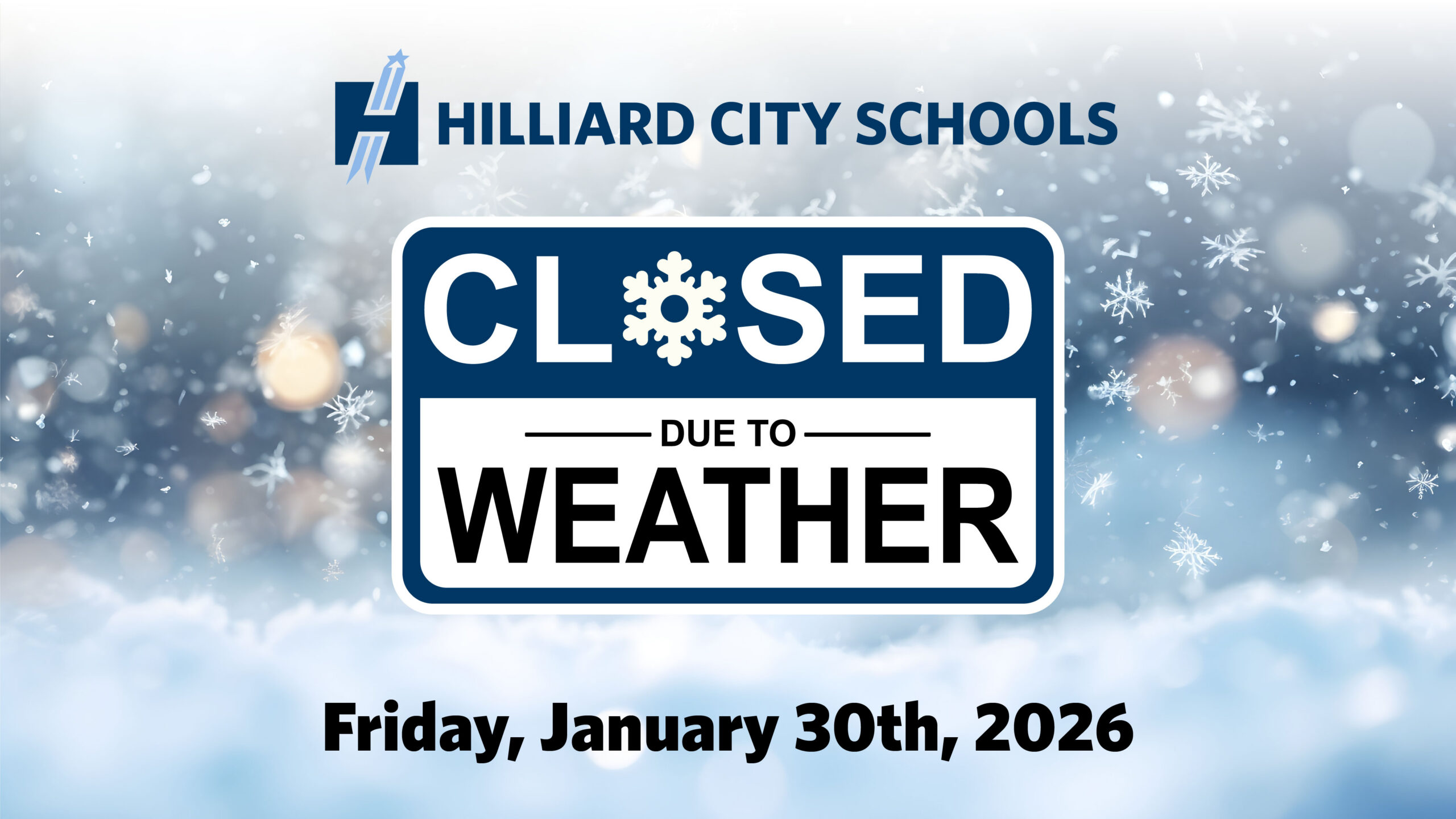 No School Friday, January 30, 2026