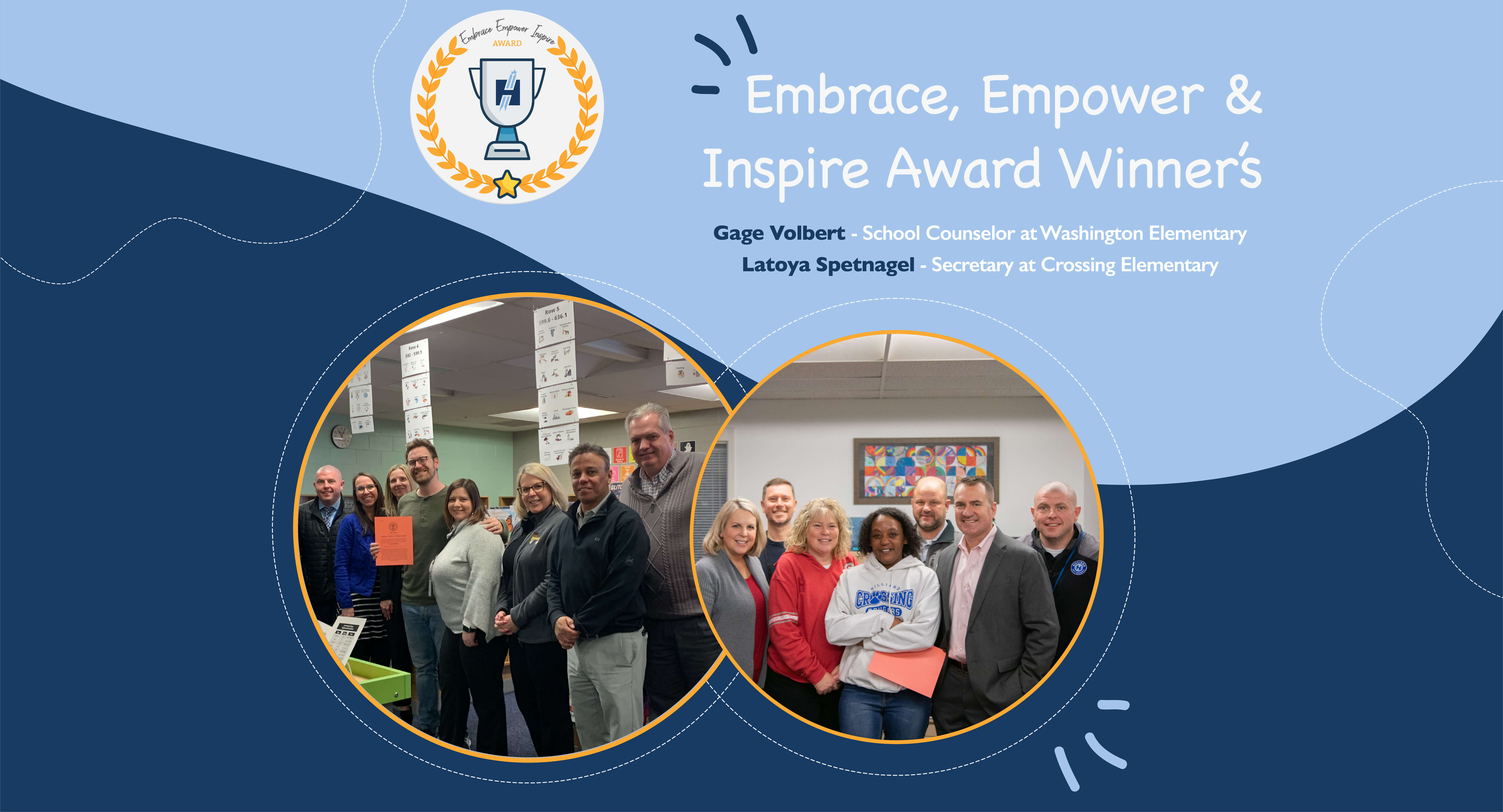 Recipients of the Embrace Empower & Inspire Award