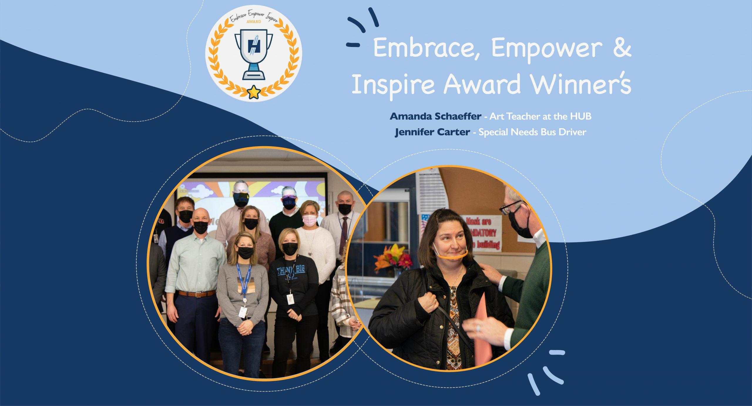 Winners of the Embrace, Empower & Inspire Award