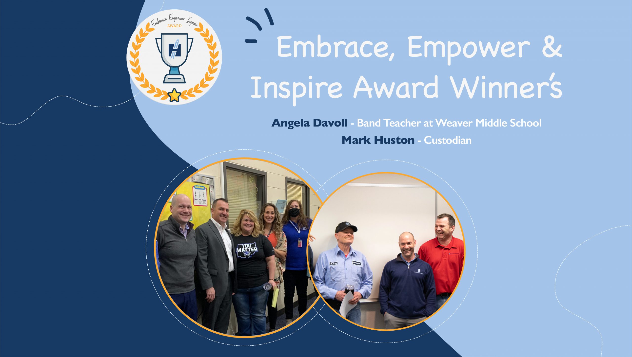 Recipients of the Embrace Empower & Inspire Award