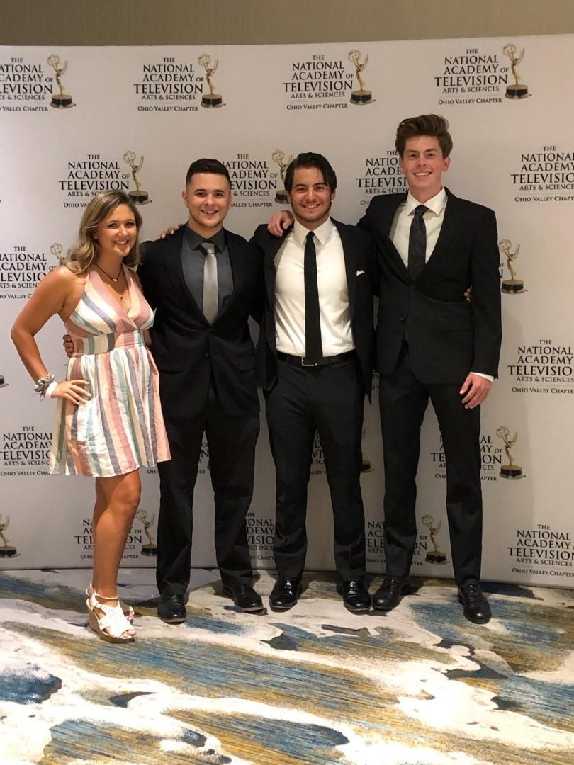 Students at the Awards