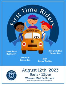 First Time Riders Flyer