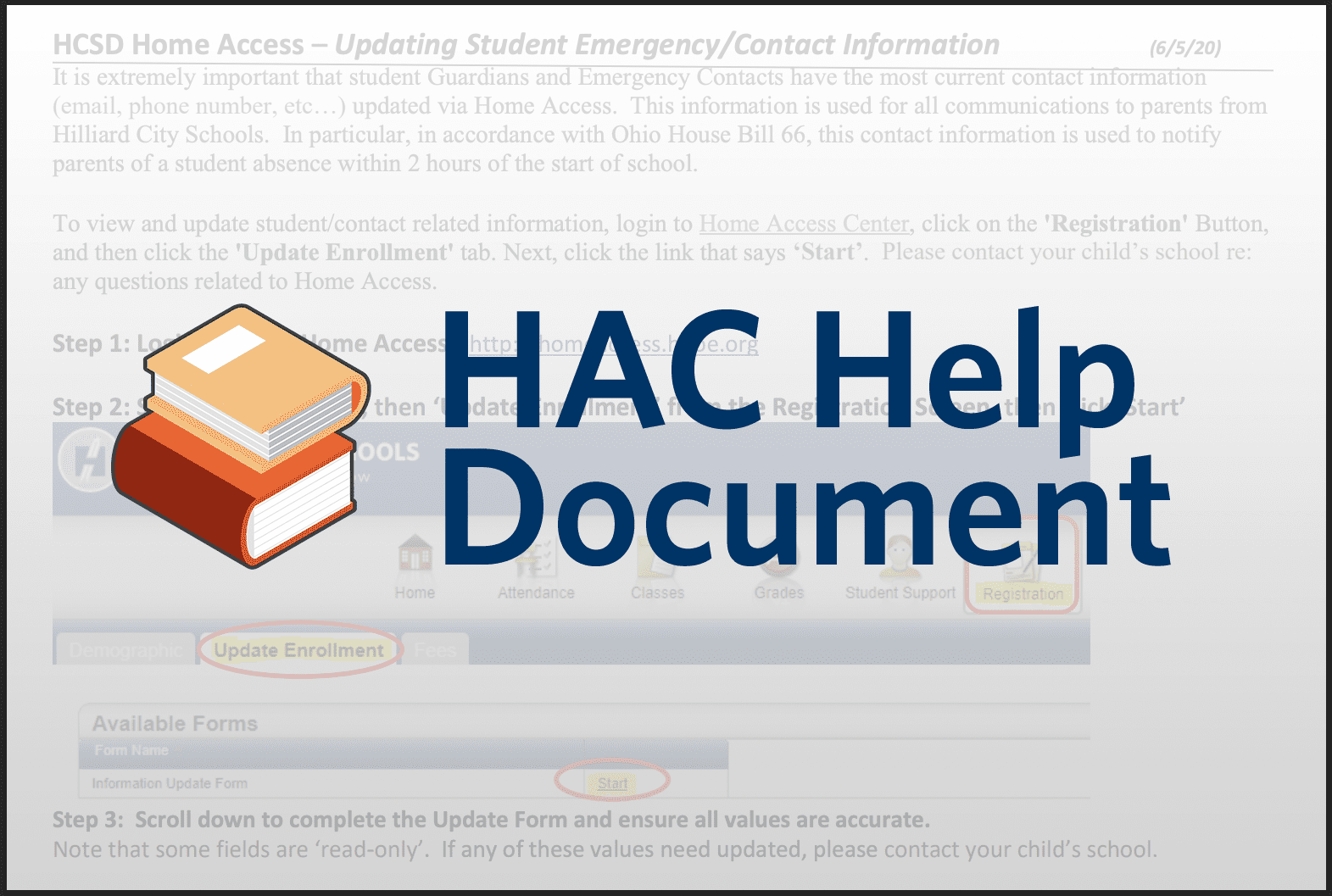 HAC Help Document