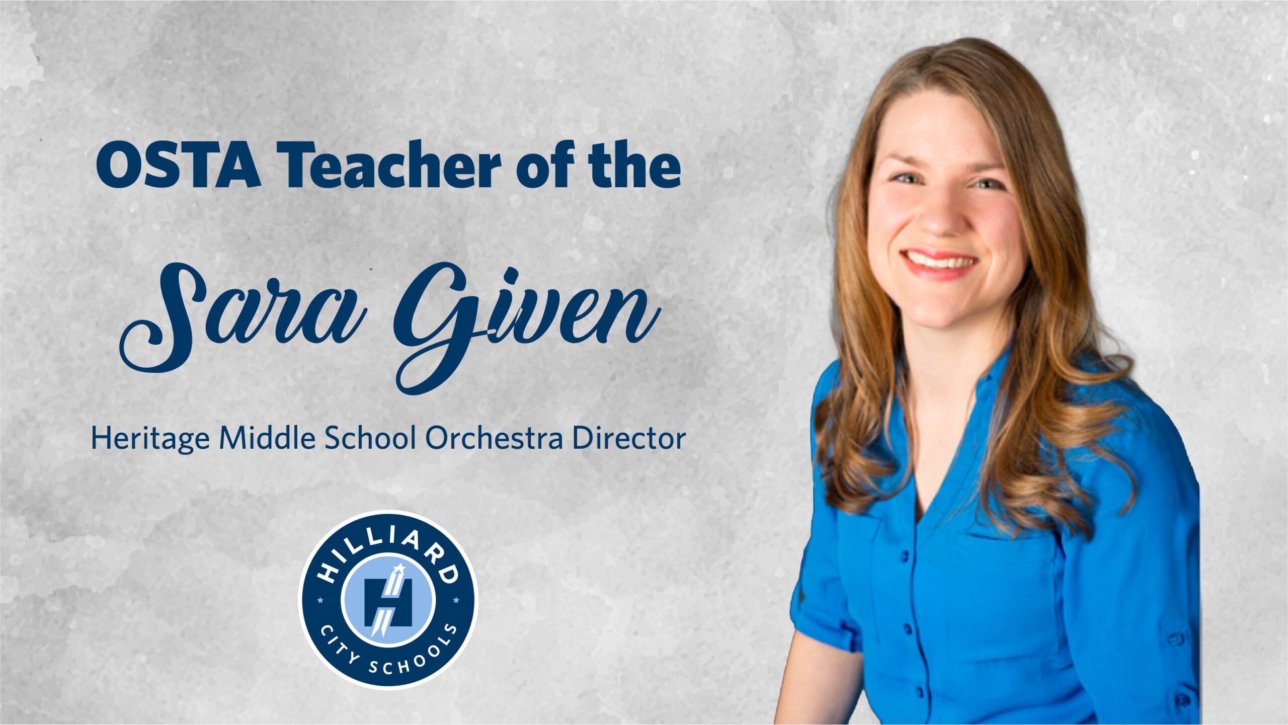 Heritage Orchestra Director Named OSTA Teacher of the Year