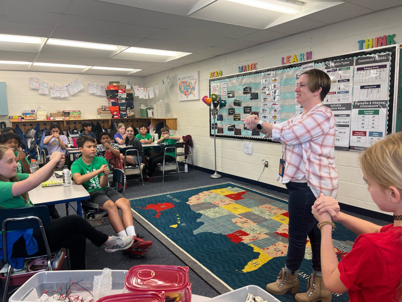 4th Graders at BNLC Learn from Classroom Parent 4th Graders at BNLC Learn from Classroom Parent