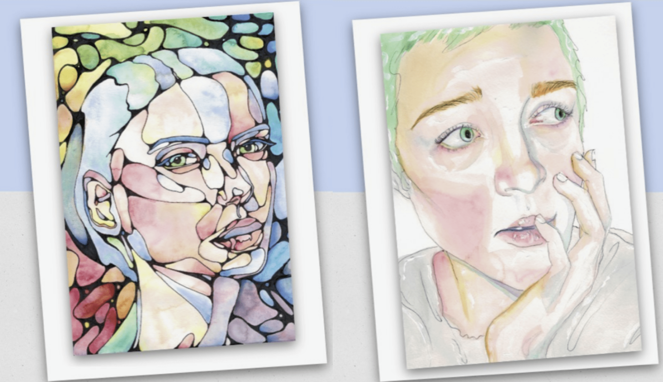 Darby Students’ Artwork in OAEA High School Show