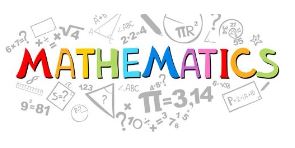 picture of the word mathematics is different colors